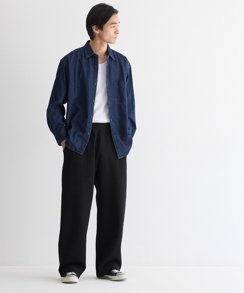 coca(coca)(コカ)の「\ユニセックス/ スウェットワイドパンツ(スウェットパンツ・メンズ・ブラック/グレー/ライトグレー/ネイビー/ダークブラウン・M/S/XL/XS/L)」の14枚目の写真