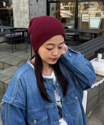 CIAOPANIC TYPY | 【プチプラ】コットンリブビーニー(ニットキャップ/ビーニー)