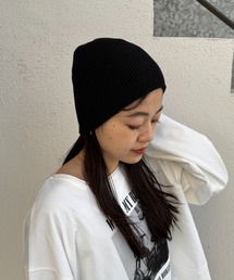 CIAOPANIC TYPY | 【プチプラ】コットンリブビーニー(ニットキャップ/ビーニー)