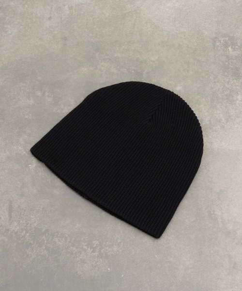 CIAOPANIC TYPY（チャオパニックティピー）の「【プチプラ】コットンリブビーニー（ニットキャップ/ビーニー・レディース・ブラウン/バーガンディー/イエロー/ブラック/オフホワイト/グレー・ONE SIZE）」の13枚目の写真