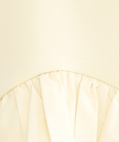 OPAQUE.CLIP（オペークドットクリップ）の「裾フリルドッキングトップス【洗濯機OK】（Tシャツ/カットソー・レディース・グレー系4/ネイビー/ライトイエロー系/ホワイト・42/40/38/36）」の12枚目の写真