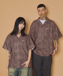 Subciety(�T�u�T�G�e�B)��Essential open collar shirt(�V���c/�u���E�X)