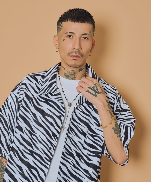 Subciety（サブサエティ）の「Essential open collar shirt（シャツ/ブラウス・メンズ・G/C/E/D/B/A/F・SMALL/X-SMALL/LARGE/MEDIUM/XX-LARGE/X-LARGE）」の5枚目の写真