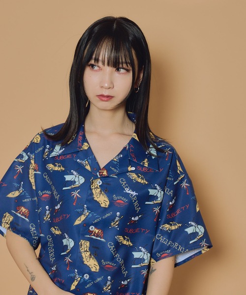 Subciety（サブサエティ）の「Essential open collar shirt（シャツ/ブラウス・メンズ・G/C/E/D/B/A/F・SMALL/X-SMALL/LARGE/MEDIUM/XX-LARGE/X-LARGE）」の13枚目の写真