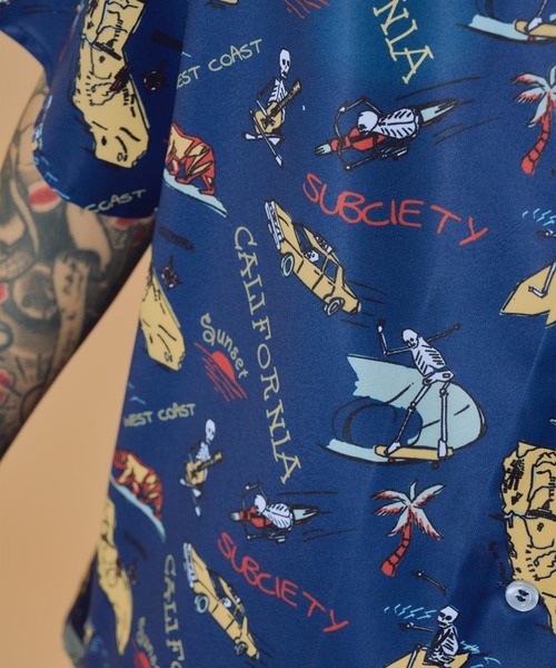 Subciety（サブサエティ）の「Essential open collar shirt（シャツ/ブラウス・メンズ・G/C/E/D/B/A/F・SMALL/X-SMALL/LARGE/MEDIUM/XX-LARGE/X-LARGE）」の15枚目の写真