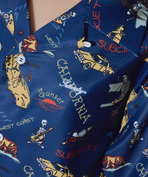 Subciety（サブサエティ）の「Essential open collar shirt（シャツ/ブラウス・メンズ・G/C/E/D/B/A/F・SMALL/X-SMALL/LARGE/MEDIUM/XX-LARGE/X-LARGE）」の16枚目の写真