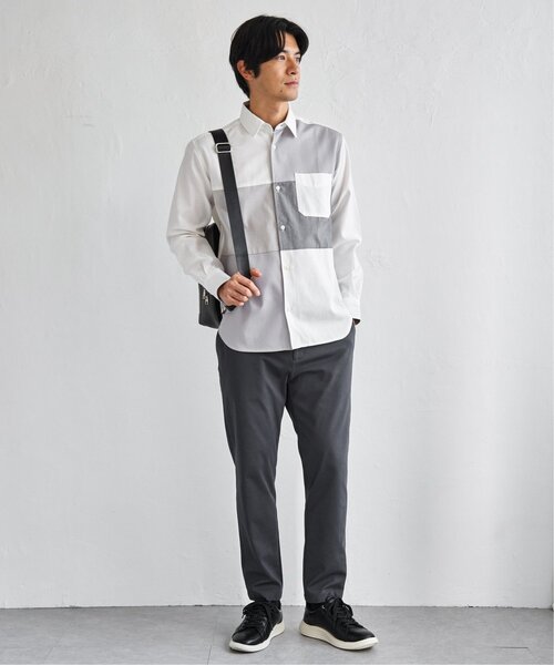 ikka(イッカ)の「オックスブロックスグラデシャツ(シャツ/ブラウス・メンズ・ホワイト/ネイビー・XL/L/M/S)」の22枚目の写真