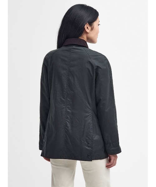 Barbour(バブアー)の「【BEADNELL / ビードネル】ワックス ジャケット(レディース)(テーラードジャケット・レディース・グリーン/ブラック・8/10)」の5枚目の写真