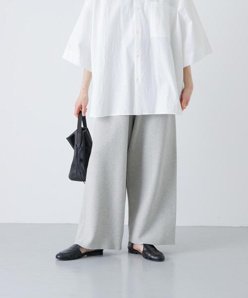 コットンカシミヤニットパンツ（その他パンツ）｜かぐれ（カグレ）の