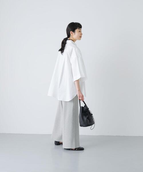 かぐれ(カグレ)の「コットンカシミヤニットパンツ(その他パンツ・レディース・オートミール/ピンク/ブラック・FREE)」の16枚目の写真
