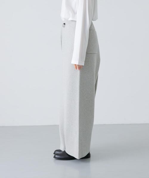 かぐれ(カグレ)の「コットンカシミヤニットパンツ(その他パンツ・レディース・オートミール/ピンク/ブラック・FREE)」の21枚目の写真