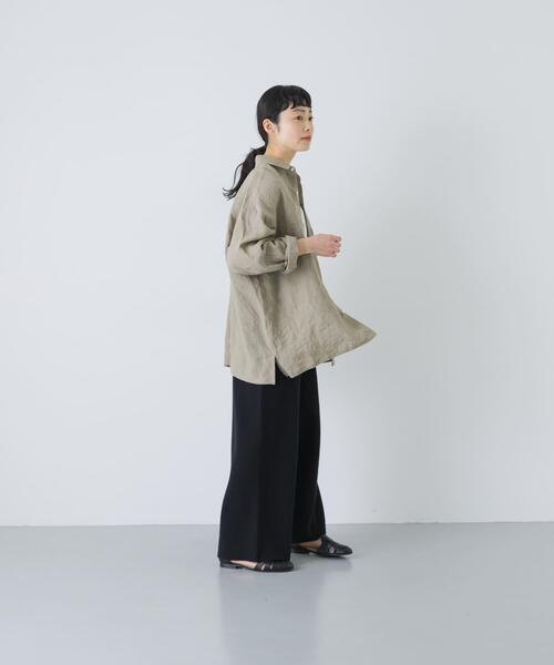 かぐれ(カグレ)の「コットンカシミヤニットパンツ(その他パンツ・レディース・オートミール/ピンク/ブラック・FREE)」の11枚目の写真