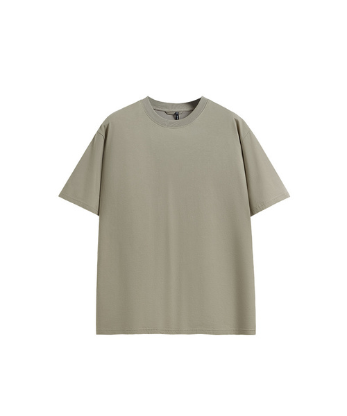 BUTTON SEOUL(ボタンソウル)の「エッセンシャルデイリークルーネックショートスリーブTシャツ(8カラー)(Tシャツ/カットソー・メンズ・ピンク/ベージュ/ネイビー/パープル/カーキ/アイボリー/ブラック/グレー・X-SMALL/SMALL/MEDIUM/LARGE/X-LARGE/XX-LARGE)」の5枚目の写真