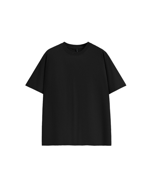 BUTTON SEOUL(ボタンソウル)の「エッセンシャルデイリークルーネックショートスリーブTシャツ(8カラー)(Tシャツ/カットソー・メンズ・ピンク/ベージュ/ネイビー/パープル/カーキ/アイボリー/ブラック/グレー・X-SMALL/SMALL/MEDIUM/LARGE/X-LARGE/XX-LARGE)」の3枚目の写真