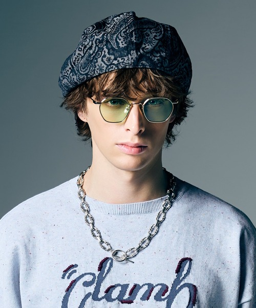 glamb（グラム）の「Deformed Casquette / デフォームキャスケット（キャスケット・メンズ・ブラック/グレー・FREE）」の5枚目の写真