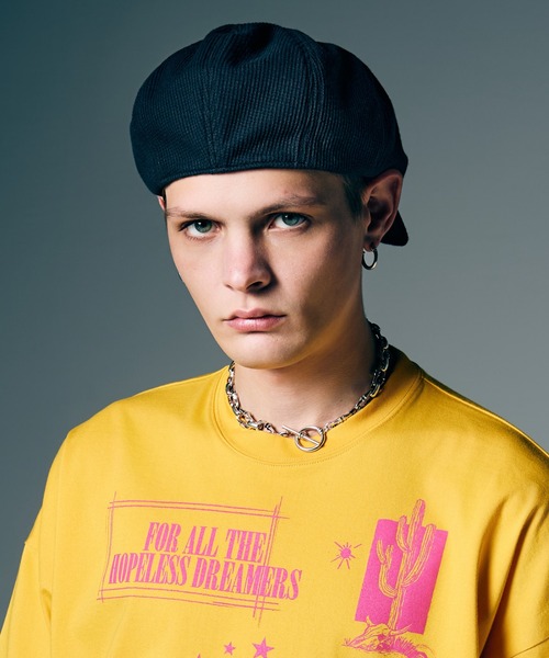 glamb（グラム）の「Deformed Casquette / デフォームキャスケット（キャスケット・メンズ・ブラック/グレー・FREE）」の10枚目の写真