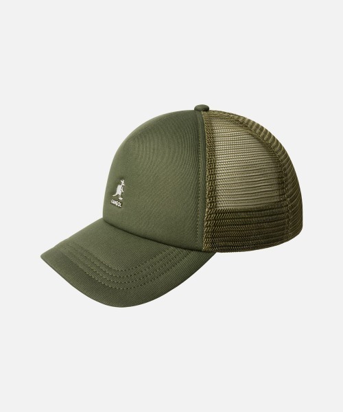 KANGOL(カンゴール)の「KANGOL KANGAROO TRUCKER / カンゴール(キャップ・レディース・ブルー/ピンク/レッド/ブラック/オリーブ/カーキ・ONE SIZE)」の3枚目の写真