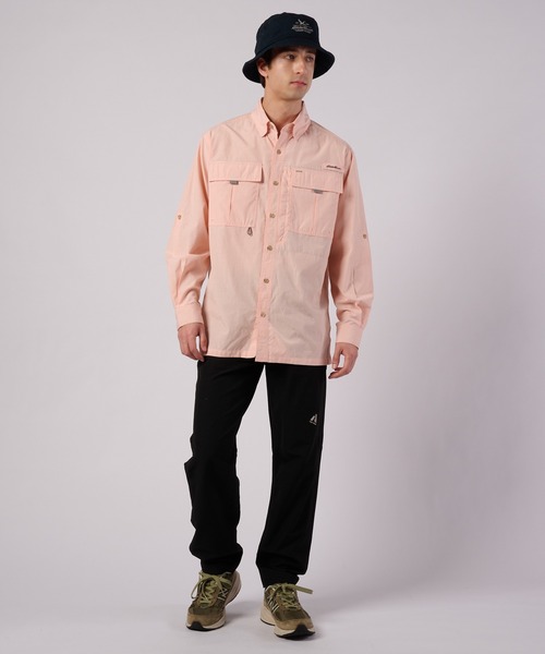 Eddie Bauer(エディーバウアー)の「ガイド 長袖シャツ(シャツ/ブラウス・メンズ・ピンク/ミント/ネイビー・S/L/M/XL/XXL)」の8枚目の写真