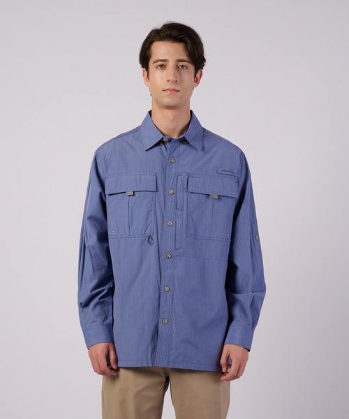 Eddie Bauer(エディーバウアー)の「ガイド 長袖シャツ(シャツ/ブラウス・メンズ・ピンク/ミント/ネイビー・S/L/M/XL/XXL)」の9枚目の写真