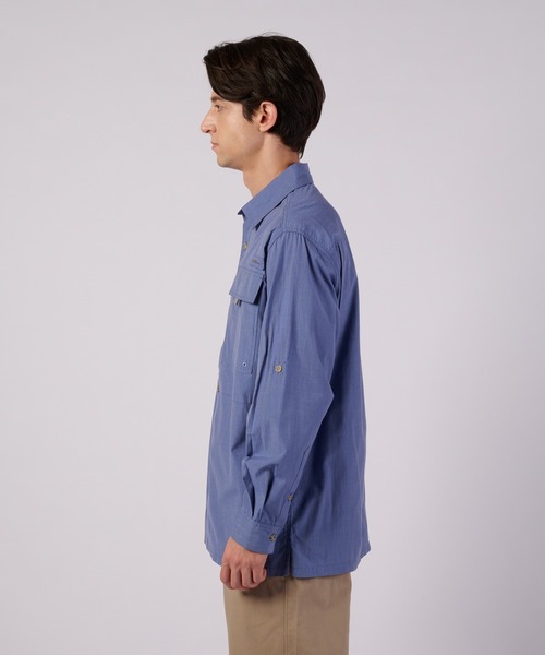 Eddie Bauer(エディーバウアー)の「ガイド 長袖シャツ(シャツ/ブラウス・メンズ・ピンク/ミント/ネイビー・S/L/M/XL/XXL)」の10枚目の写真