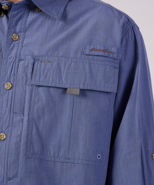 Eddie Bauer(エディーバウアー)の「ガイド 長袖シャツ(シャツ/ブラウス・メンズ・ピンク/ミント/ネイビー・S/L/M/XL/XXL)」の20枚目の写真