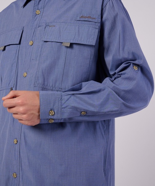 Eddie Bauer(エディーバウアー)の「ガイド 長袖シャツ(シャツ/ブラウス・メンズ・ピンク/ミント/ネイビー・S/L/M/XL/XXL)」の22枚目の写真