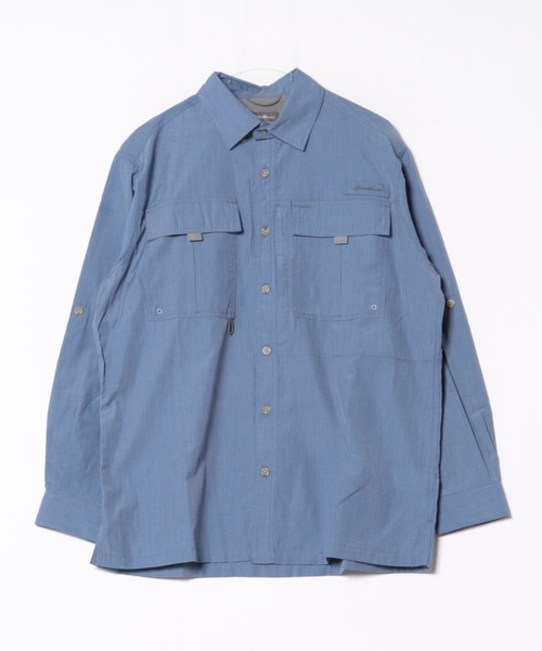 Eddie Bauer(エディーバウアー)の「ガイド 長袖シャツ(シャツ/ブラウス・メンズ・ピンク/ミント/ネイビー・S/L/M/XL/XXL)」の4枚目の写真