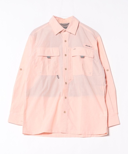 Eddie Bauer(エディーバウアー)の「ガイド 長袖シャツ(シャツ/ブラウス・メンズ・ピンク/ミント/ネイビー・S/L/M/XL/XXL)」の7枚目の写真