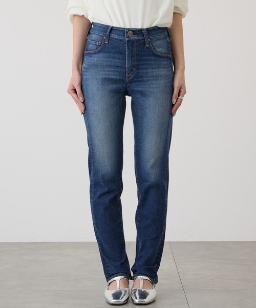 AMERICAN HOLIC(アメリカンホリック)の「スキニーデニムパンツ(デニムパンツ・レディース・インディゴブルー/ライトインディゴブルー/ワンウォッシュ/ブラック・XL/L/M/S)」の2枚目の写真