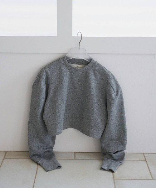 トップス anuke Compact Short Sweat anuke Compact Short Sweat 【公式通販】