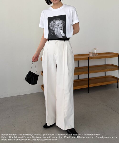 CAPRICIEUX LE'MAGE（カプリシューレマージュ）の「【GOOD ROCK SPEED】Marilyn Monroe Tシャツ①（Tシャツ/カットソー・レディース・ホワイト・FREE）」の3枚目の写真