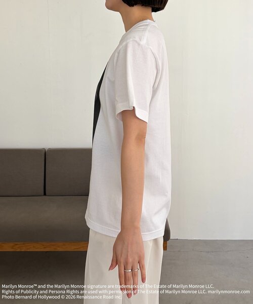 CAPRICIEUX LE'MAGE（カプリシューレマージュ）の「【GOOD ROCK SPEED】Marilyn Monroe Tシャツ①（Tシャツ/カットソー・レディース・ホワイト・FREE）」の11枚目の写真