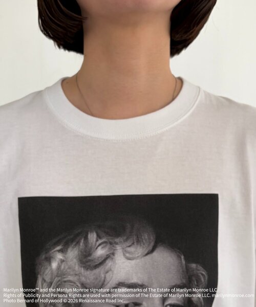 CAPRICIEUX LE'MAGE（カプリシューレマージュ）の「【GOOD ROCK SPEED】Marilyn Monroe Tシャツ①（Tシャツ/カットソー・レディース・ホワイト・FREE）」の13枚目の写真