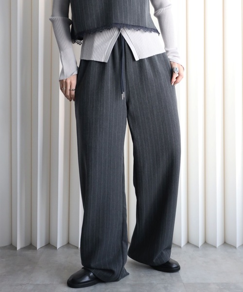 model：164cm. 着用サイズ：FT(トールさん用、丈長め)