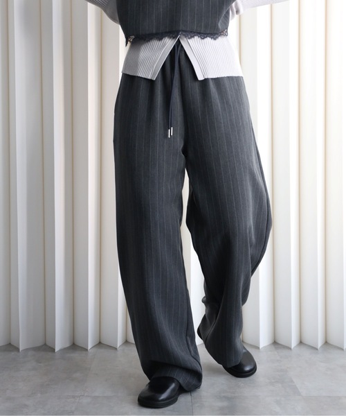 model：164cm. 着用サイズ：FT(トールさん用、丈長め)
