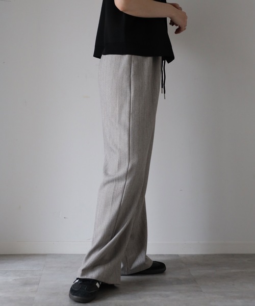 model：164cm. 着用サイズ：FT(トールさん用、丈長め)