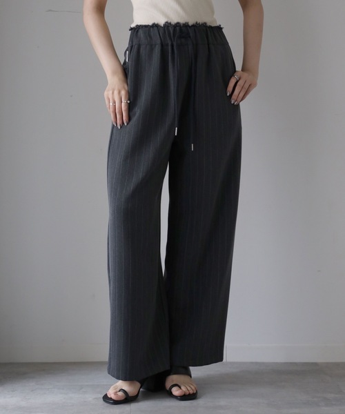 model：164cm. 着用サイズ：F(低身長さん用、丈短め)