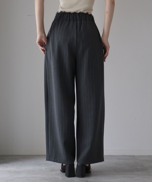 model：164cm. 着用サイズ：F(低身長さん用、丈短め)