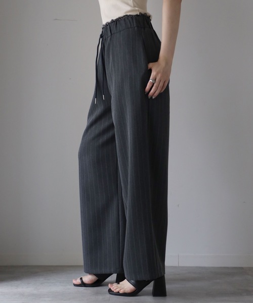 model：164cm. 着用サイズ：F(低身長さん用、丈短め)