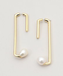 La TOTALITE | STELLAR HOLLYWOOD/ステラハリウッド リーニアパールピアス(ピアス(両耳用))