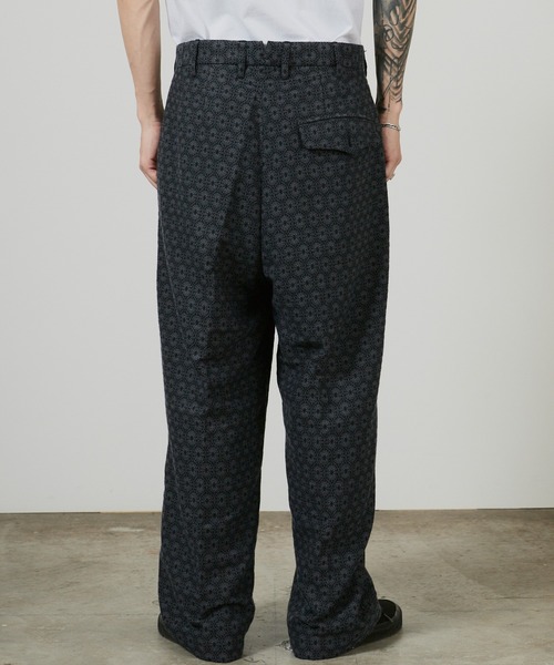 superNova.（スーパーノヴァ）の「superNova. No tuck wide trouser - jacquard / SN-337B 夏服（スラックス・メンズ・ネイビー・M）」の21枚目の写真