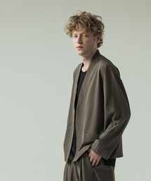 【SLICK/スリック】Toro Stretch Button Less Cardigan/トロストレッチボタンレスカーディガン/セットアップ