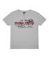 AAKAM（アーカム）の「Crack Henry Neck Half Top (Gray)（Tシャツ/カットソー・1）」