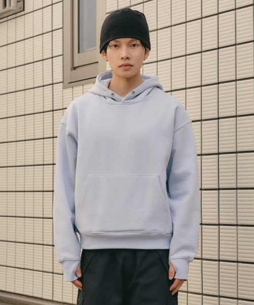 XERO（ゼロ）の「コアクロップフィンガーホールフード [クラウディブルー]（パーカー・レディース・その他・MEDIUM/LARGE）」の3枚目の写真