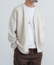 quadro（クオドロ）の「ステッチ裏毛Vネックカーディガン（カーディガン/ボレロ）」