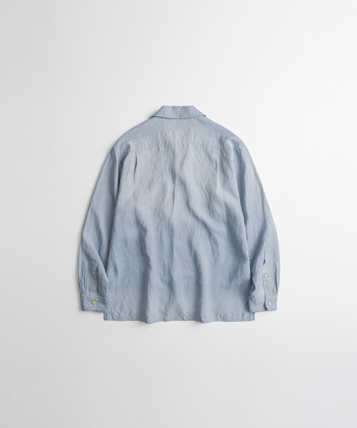 BEHEAVYER(ビヘイビアー)の「WASHED RAYON CAMP COLLAR SHIRTS washed blue(シャツ/ブラウス・メンズ・その他・2/4/3)」の3枚目の写真