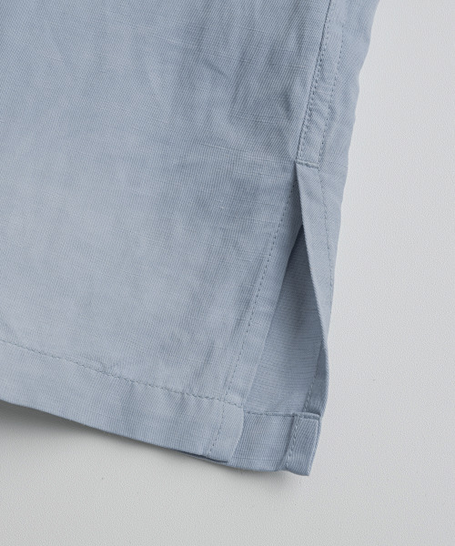 BEHEAVYER(ビヘイビアー)の「WASHED RAYON CAMP COLLAR SHIRTS washed blue(シャツ/ブラウス・メンズ・その他・2/4/3)」の7枚目の写真