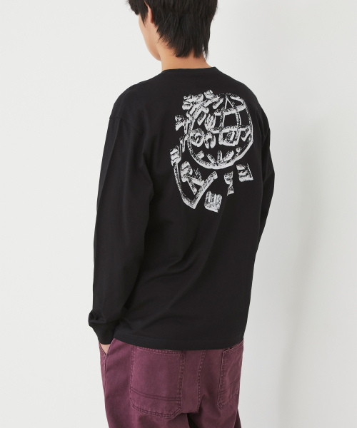 LMCの「UNBALANCE GLOBE LONG SLV TEE white（Tシャツ/カットソー・レディース・その他・LARGE/SMALL/X-LARGE/MEDIUM）」の5枚目の写真