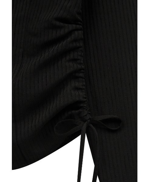 Midnight Move(ミッドナイトムーブ)の「A'GEM/9 × .kom 『MIDNIGHT MOVE/ミッドナイトムーブ』tt shirt/シャーリング シャツ(シャツ/ブラウス・レディース・ホワイト/ブラック・FREE)」の18枚目の写真