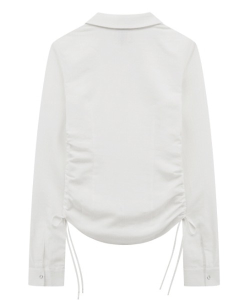 Midnight Move(ミッドナイトムーブ)の「A'GEM/9 × .kom 『MIDNIGHT MOVE/ミッドナイトムーブ』tt shirt/シャーリング シャツ(シャツ/ブラウス・レディース・ホワイト/ブラック・FREE)」の16枚目の写真